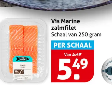 Aanbieding: Vis Marine zalmfilet