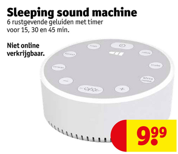 Aanbieding: Sleeping sound machine