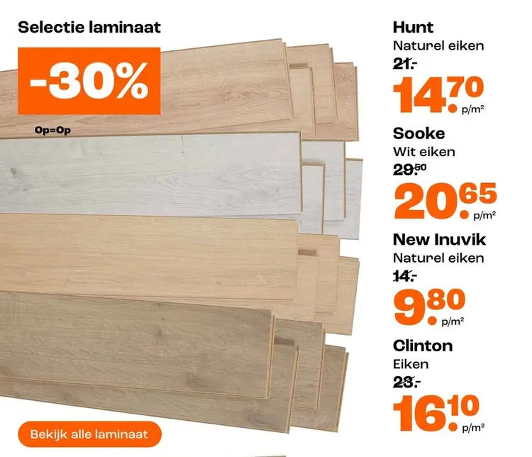 Promotie: Selectie laminaat