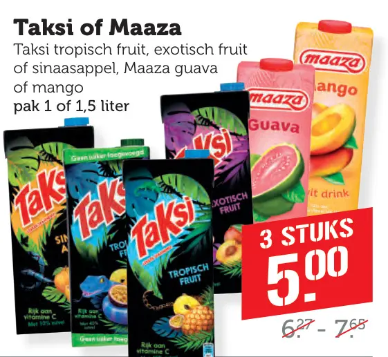 Aanbieding: Taksi of Maaza