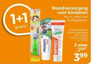 Aanbieding: Mondverzorging voor kinderen