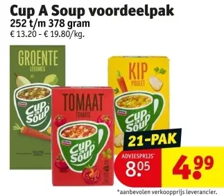Promotie: Cup A Soup voordeelpak
