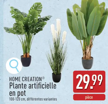 Offre: Plante artificielle en pot