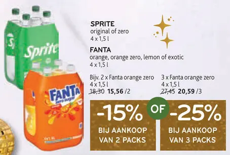 Promotie: Sprite of Fanta