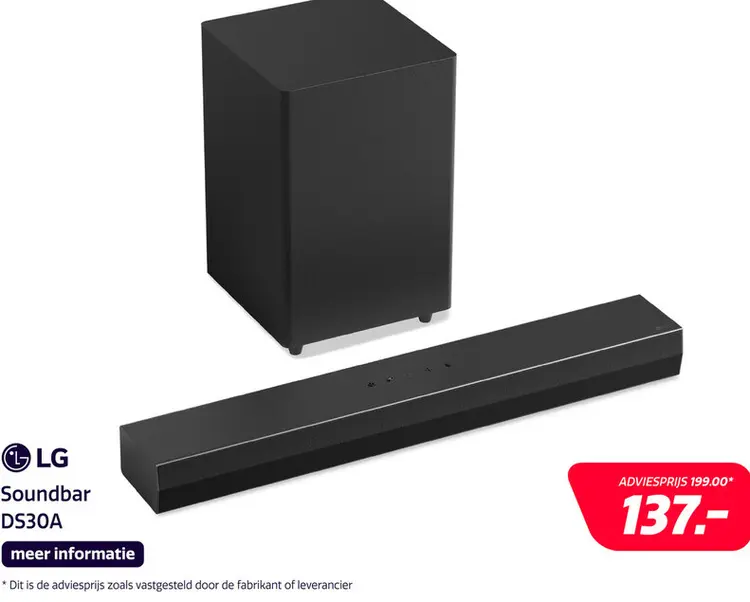Aanbieding: LG DS30A