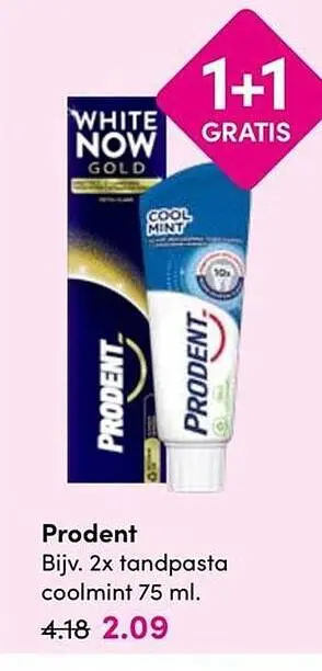 Aanbieding: tandpasta coolmint