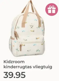 Aanbieding: Kinderrugtas vliegtuig