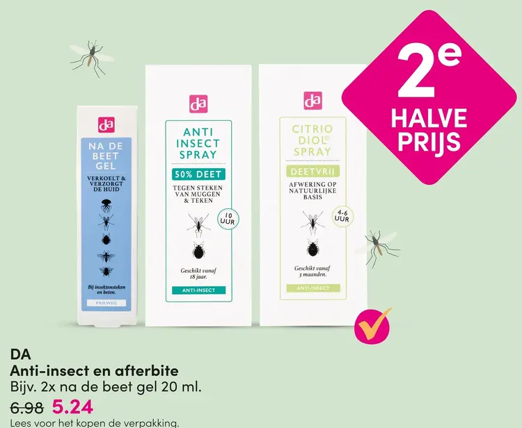Aanbieding: Anti-insect en afterbite