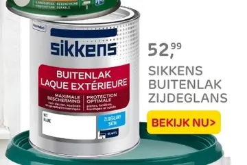 Aanbieding: Sikkens Buitenlak Zijdeglans