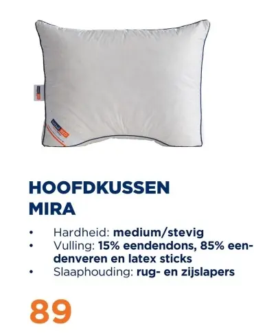 Aanbieding: Hoofdkussen mira