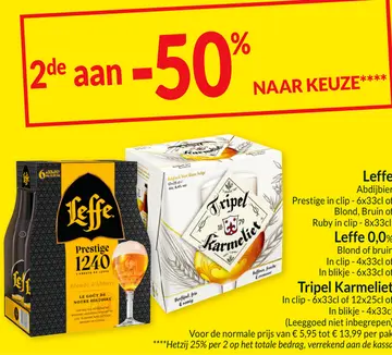 Aanbieding: Leffe Abdijbier