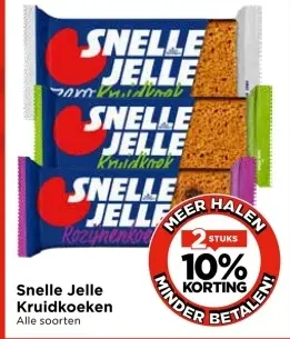 Aanbieding: Snelle Jelle Kruidkoeken
