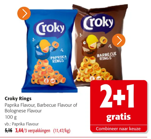 Promotie: Croky Rings