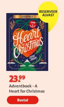 Aanbieding: Adventboek - A Heart for Christmas