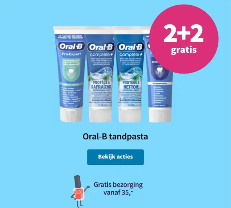 Promotie: tandpasta