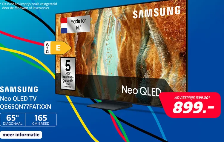 Aanbieding: Samsung 65" Neo QLED QN77F (2025)