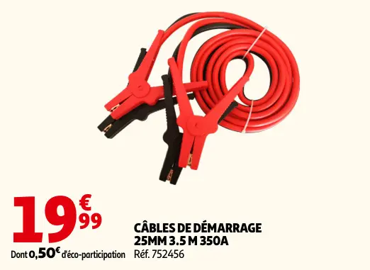 Promotie: Câbles de démarrage