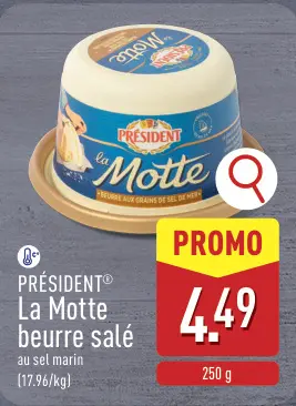 Offre: La Motte beurre salé