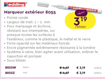 Offre: Marqueur extérieur