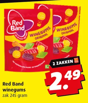 Aanbieding: Red Band winegums