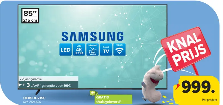 Aanbieding: Samsung UE85DU7150