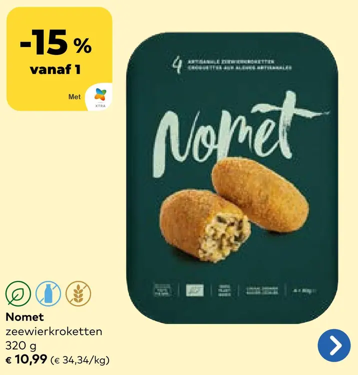 Aanbieding: Nomet zeewierkroketten