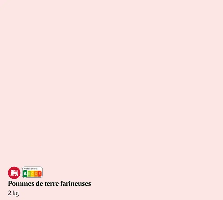 Offre: Pommes de terre | Farineuses | Primeur