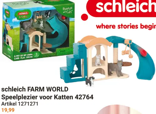 Aanbieding: Farm World Speelplezier voor Katten 42764