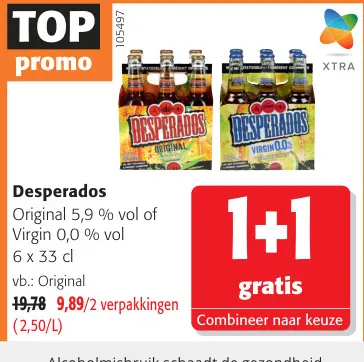 Promotie: Desperados