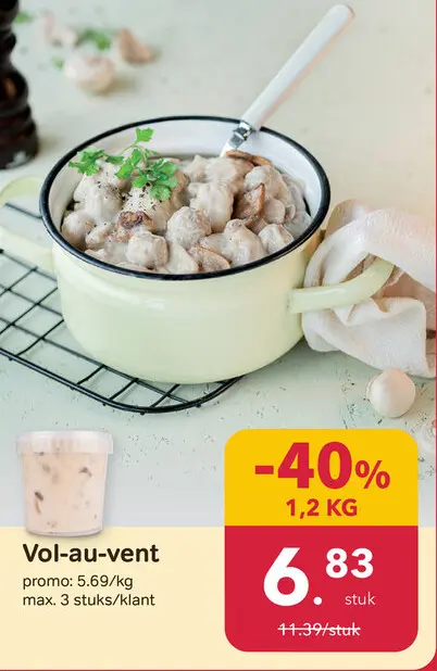 Promotie: Vol-au-vent