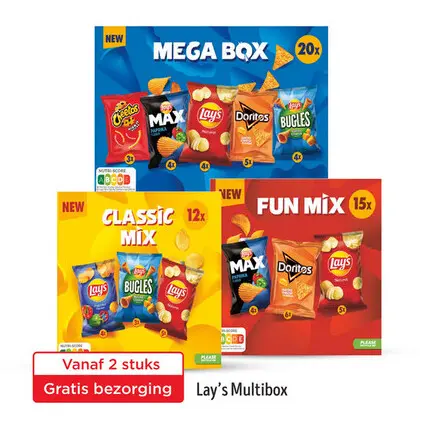 Aanbieding: Lay's Multibox