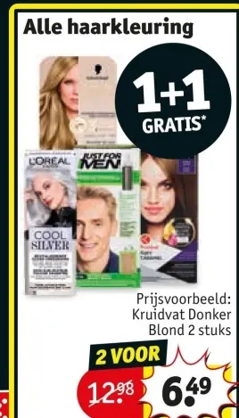 Aanbieding: Alle haarkleuring