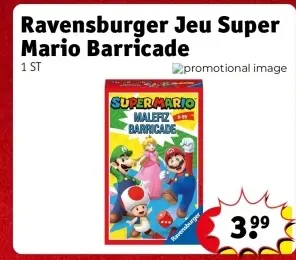 Offre: Jeu Super Mario Barricade