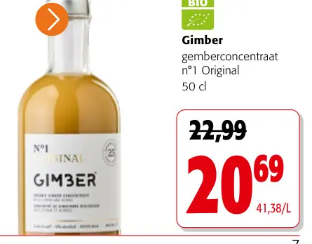 Promotie: Gemberconcentraat n°1 Original
