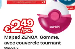 Offre: Maped ZENOA Gomme