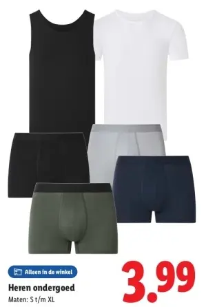 Aanbieding: Heren ondergoed