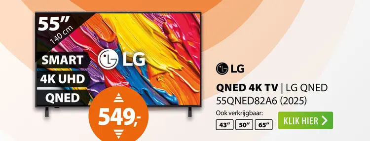 Aanbieding: LG QNED 55QNED82A6 (2025)