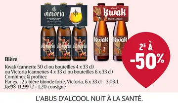 Offre: Bière ambrée | 8,4% Alc. | Bouteille
