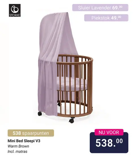 Aanbieding: Mini Bed Sleepi V3