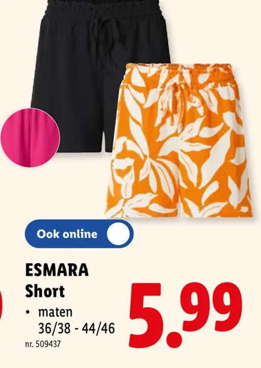 Promotie: Short