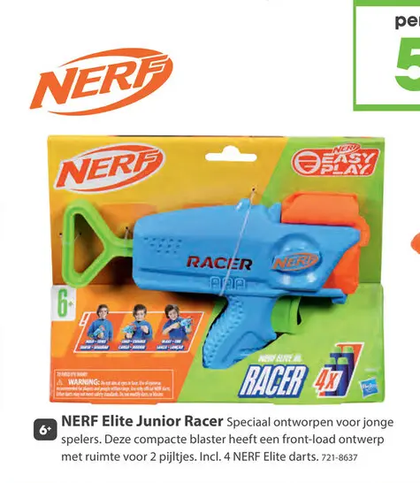 Aanbieding: Nerf Elite Junior Racer