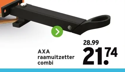 Aanbieding: raamuitzetter combi