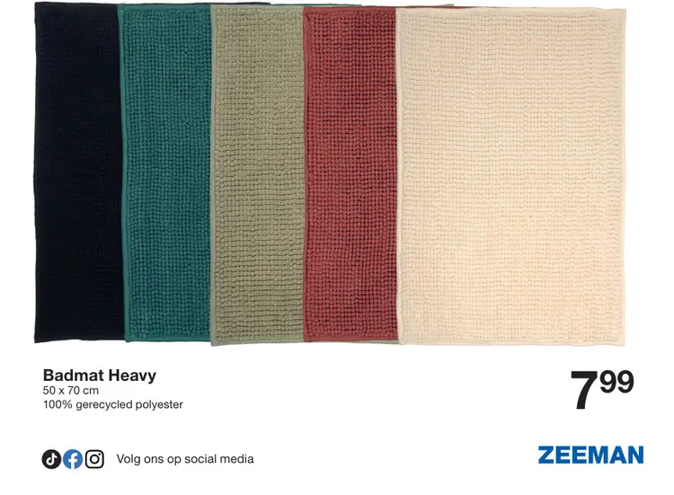 Promotie: Badmat Heavy