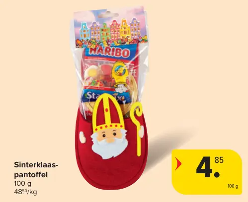 Aanbieding: Sinterklaas-pantoffel