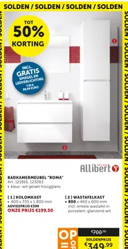 Aanbieding: Badkamermeubel "roma"