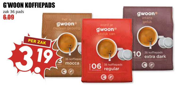 Aanbieding: Koffiepads