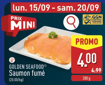 Offre: Saumon fumé