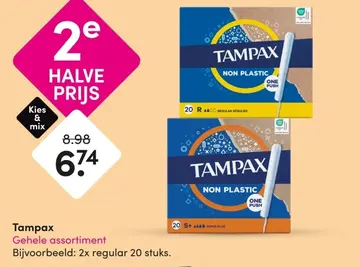 Aanbieding: Tampax