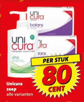 Aanbieding: Unicura zeep