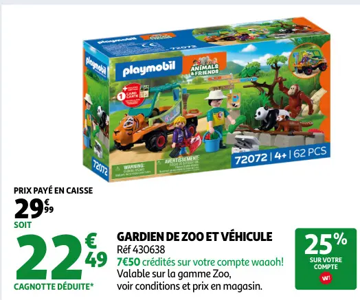 Offre: Gardien de zoo et véhicule